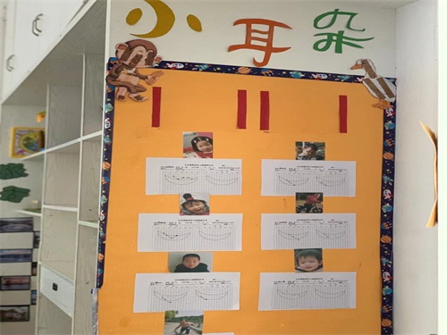 亲子班听力图上墙